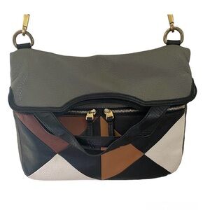 Fossil leather crossbody